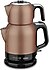 Korkmaz  A331-02 Çaytema Rosagold Krom 1600 W Çelik Çay Makinesi