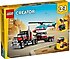 Lego  31146 Creator Helikopterli Açık Kasa Kamyon