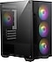 MSI  MAG Forge M100A D60 ARGB Fanlı 600 W Micro ATX Oyuncu Kasası