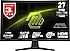 MSI  MAG 274CXF 27" 0.5 ms Full HD Curved 280 Hz Oyuncu Monitörü