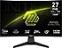 MSI  MAG 276CF E20 27" 0.5 ms Full HD Curved 200 Hz Oyuncu Monitörü