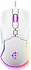North  Air Beyaz RGB Optik Kablolu Oyuncu Mouse