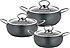 OMS  3554 6 Parça Bio Granit Tencere Seti