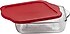 Paşabahçe  59034 1950 cc Plastik Kapaklı Kare Borcam