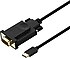 Qgeem  QG-UA17 1.8 m Type-C to VGA Dönüştürücü