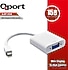 Qport  Q-DP-VGM Mini DisplayPort to VGA Dönüştürücü