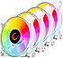 Rampage  6C-121 RGB 4'lü 12 cm Kasa Fanı
