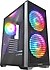 Rampage  Gyra V1 Rainbow Fanlı 650 W Siyah ATX Oyuncu Kasası