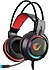 Rampage  Lunatic Pro RM-K25 RGB 7.1 USB Kablolu Kulak Üstü Oyuncu Kulaklığı