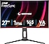 Rampage  Voyager VY27R165C 27" 1 ms Full HD Curved Pivot 165 Hz Oyuncu Monitörü
