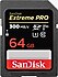 SanDisk  Extreme Pro SDSDXDK-064G-GN4IN Class 10 UHS-II U3 V90 64 GB Hafıza Kartı