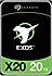 Seagate  Exos X20 ST20000NM007D SATA 3.0 7200 RPM 3.5" 20 TB Harddisk
