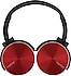 Sunix  SX-51 Kırmızı Mikrofonlu Kulak Üstü Kulaklık