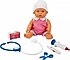 Dollz'n More  Bebelou Doktor Zamanı Sesli Bebek Seti 35 cm