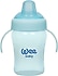 Wee Baby  775 Colorful Akıtmaz 240 ml Kulplu Bardak Mavi