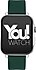 You Watch  F13-YF134 Gümüş Kasa Akıllı Saat Yeşil