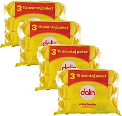 Dalin  56 Yaprak 12'li Paket Islak Mendil