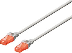 Digitus  DK-1617-050 U-UTP 5 m Gri CAT6 Patch Kablo