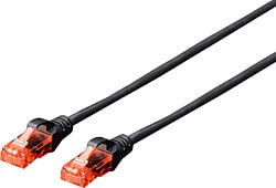 Digitus  DK-1617-050BL U-UTP 5 m Siyah CAT6 Patch Kablo