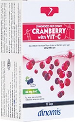 Dinamis  Cranberry with Vit-C 20 Saşe