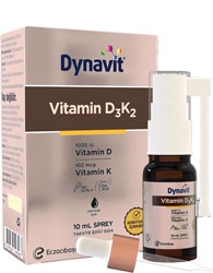 Dynavit  Vitamin D3K2 Sprey 10 ml