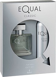 Equal  Classic EDT 75 ml + Deo Sprey 150 ml Erkek Parfüm Seti