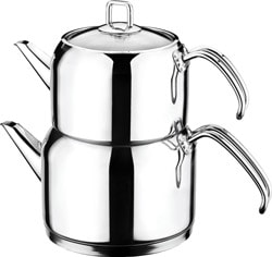 Evimsaray  Ece S 1310 Orta Boy Çelik Çaydanlık