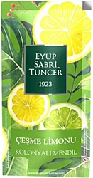 Eyüp Sabri Tuncer  Çeşme Limonu 150'li Kolonyalı Mendil