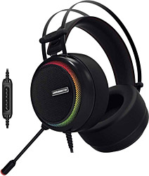 GameBooster  Ghost Shark Rainbow RGB 7.1 GB-H8 Kablolu Mikrofonlu Kulak Üstü Oyuncu Kulaklığı