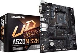 Gigabyte  A520M-S2H AMD AM4 DDR4 Micro ATX Anakart