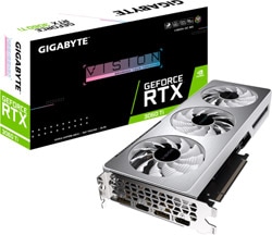 Gigabyte  RTX 3060 TI Vision OC 8G LHR GV-N306TVISION OC-8GD V2 256 Bit GDDR6 8 GB Ekran Kartı