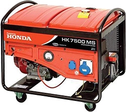 Honda  HK 7500 MS 7.5 kVA Marşlı Benzinli Monofaze Jeneratör