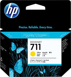 HP  711 CZ136A Sarı Kartuş