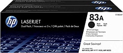 HP  83A CF283AF Siyah 2'li Toner