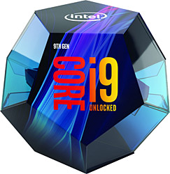 Intel  i9-9900K Sekiz Çekirdek 3.6 GHz İşlemci