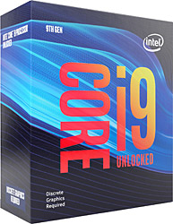 Intel  i9-9900KF Sekiz Çekirdek 3.6 GHz İşlemci