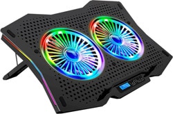 Juo  GT RGB 2 Fanlı 10"-18" Laptop Soğutucu
