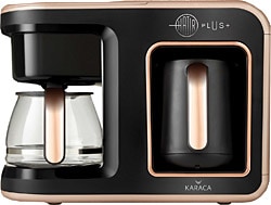Karaca  Hatır Plus 2 in 1 Rosie Brown Filtre Kahve Makinesi