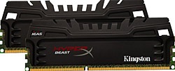 Kingston  HyperX Beast 8 GB(2x4) 1600MHz DDR3 KHX16C9T3K2/8X Bellek