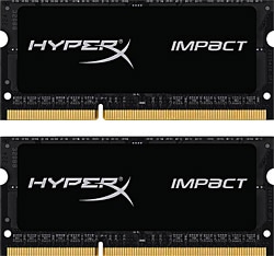 Kingston  HyperX Impact Black 16 GB (2x8) 1600MHz HX316LS9IBK2/16 DDR3 Ram