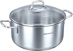 Korkmaz  Perla A1654 18 cm Derin Çelik Tencere