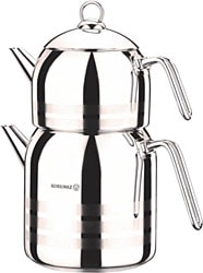 Korkmaz  Largo A199 Mega Boy Çelik Çaydanlık