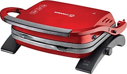 Korkmaz  A329-16 Tostkolik Kırmızı 1800 W Granit Tost Makinesi