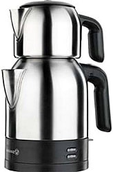 Korkmaz  A359 Demkolik Siyah 1600 W Çelik Çay Makinesi