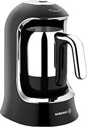 Korkmaz  A860-07 Kahvekolik Siyah/Krom Türk Kahve Makinesi