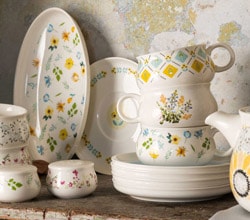 Korkmaz  Aşiyan Collection A8708 30 Parça Kahvaltı Takımı