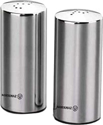 Korkmaz  Duo Satin Tuzluk Biberlik Seti