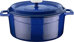 Lava  Trendy Mavi 28 cm Derin Döküm Tencere