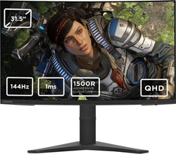 Lenovo  G32QC-10 66A2GACBTK 31.5" 1 ms 2K Curved 144 Hz Oyuncu Monitörü