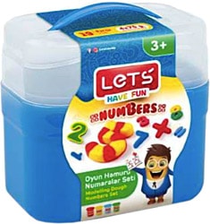Lets  Numaralar Oyun Hamuru Seti L8497